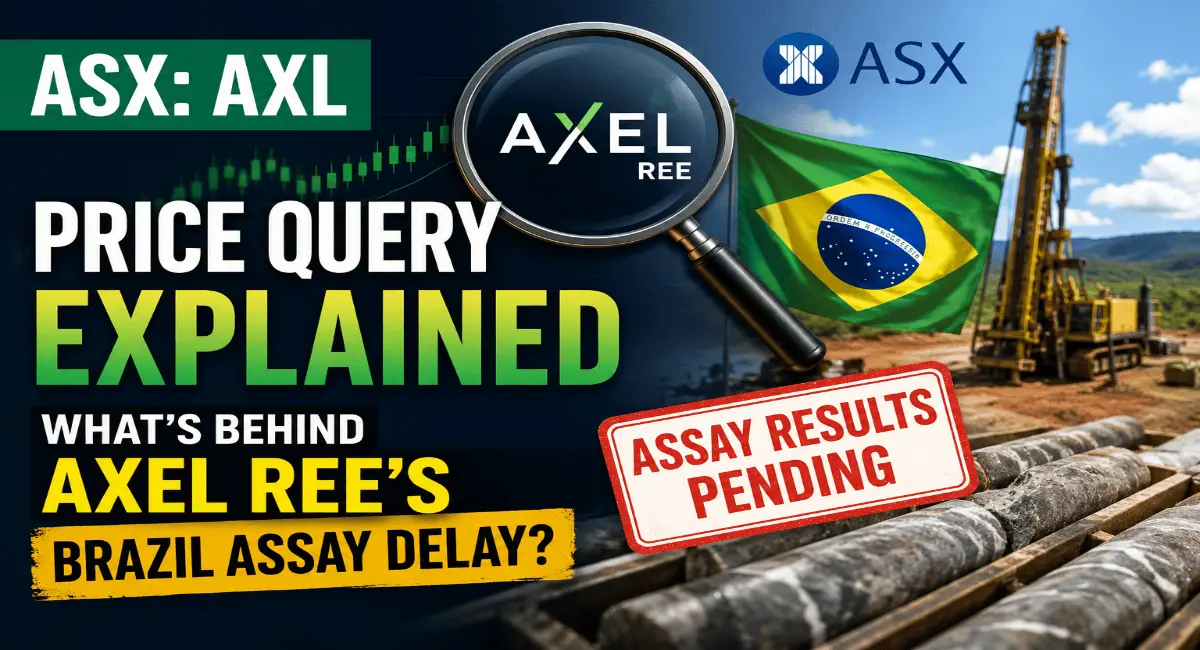 ASX: AXL Share Price Query Explained — What's Actually Behind Axel REE's Brazil Assay Delay