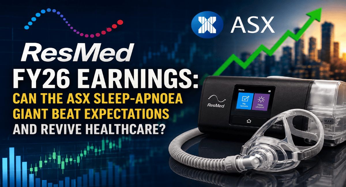 ResMed FY26 Earnings: Can the ASX Sleep-Apnoea Giant Beat Expectations and Revive the Healthcare Sector?