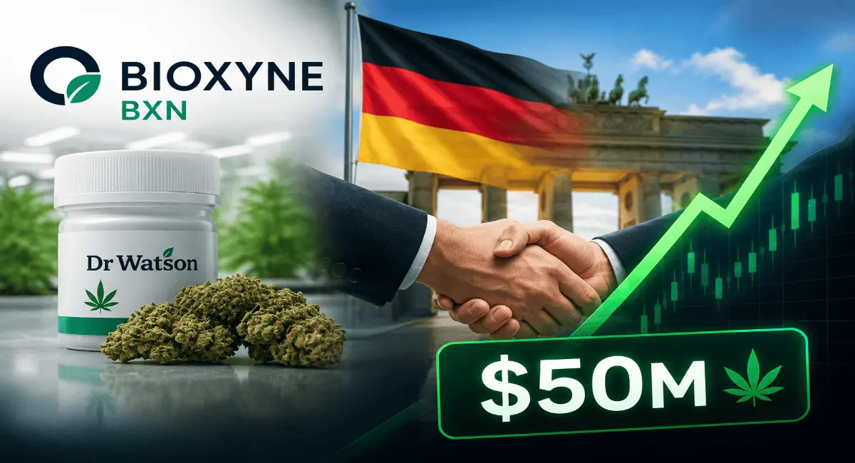ASX: BXN Bioxyne's $50M German Cannabis Deal — Is the 295% Rally Justified?