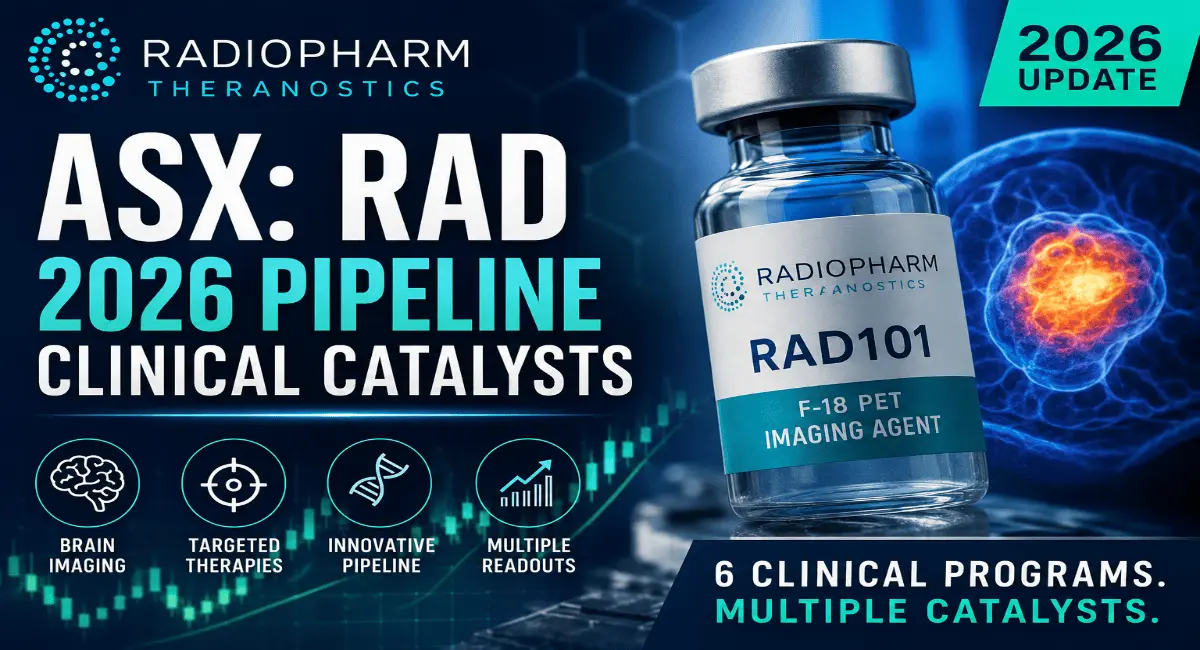 ASX: RAD's Busy 2026: Inside Radiopharm's Pipeline of Upcoming Clinical Data Readouts